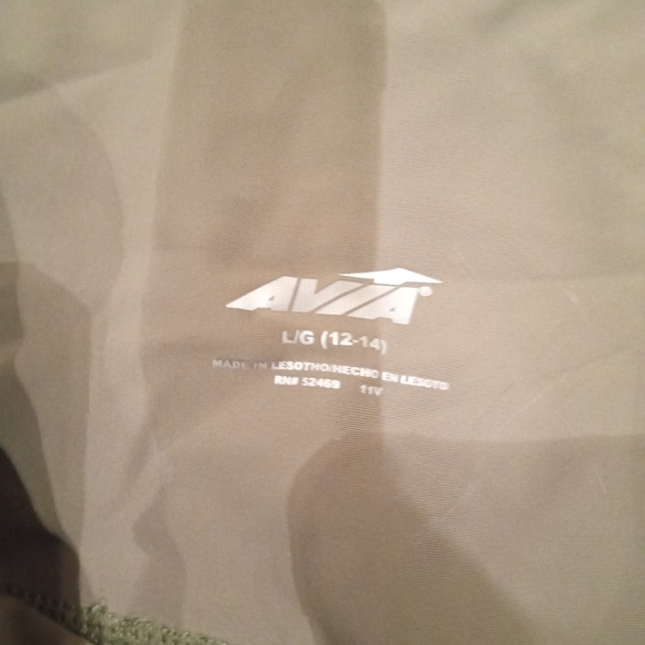 2 pair avia leggings pink and green - Picture 2 of 2